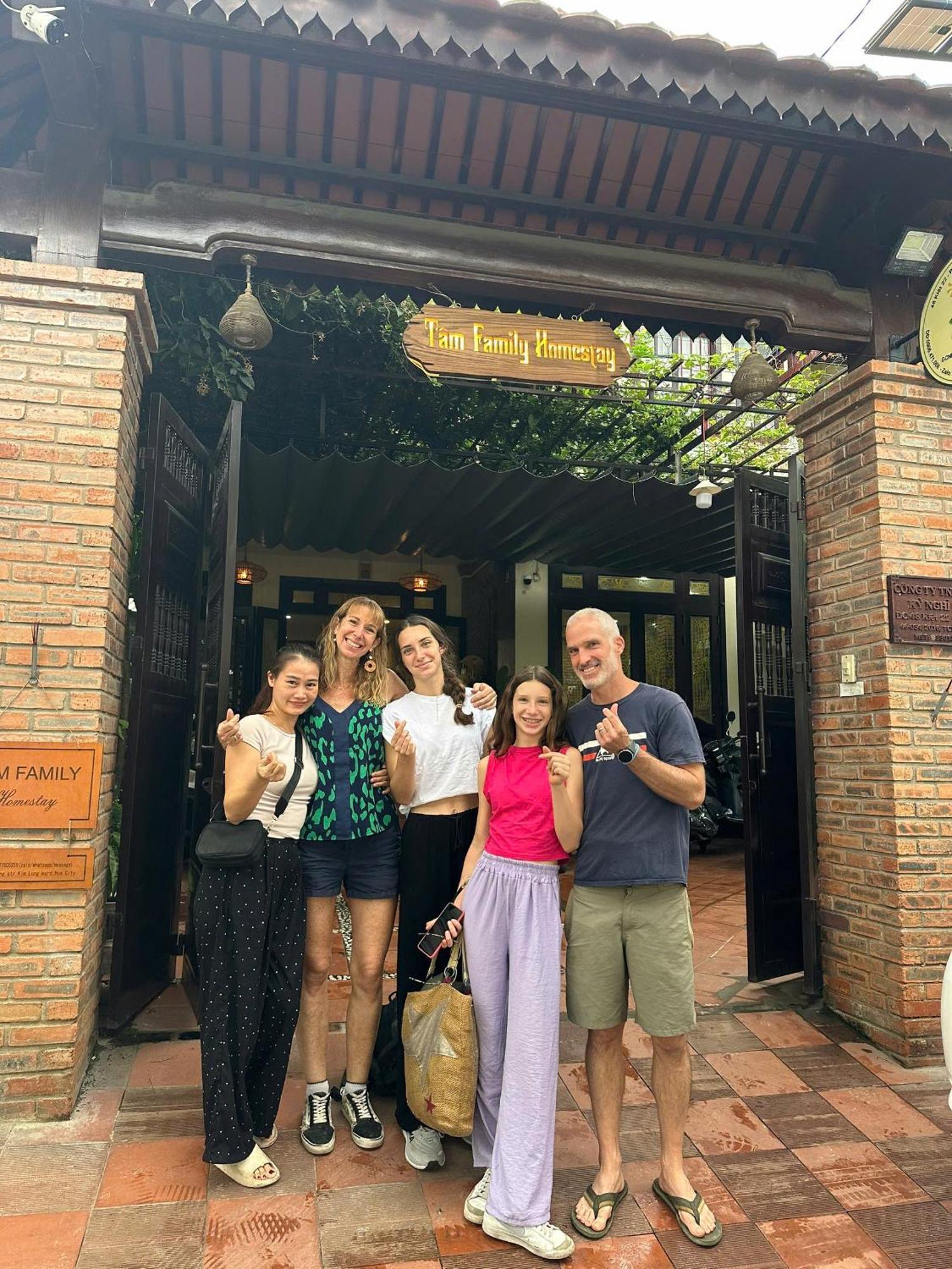 Tam Family Homestay-Hue Exterior foto